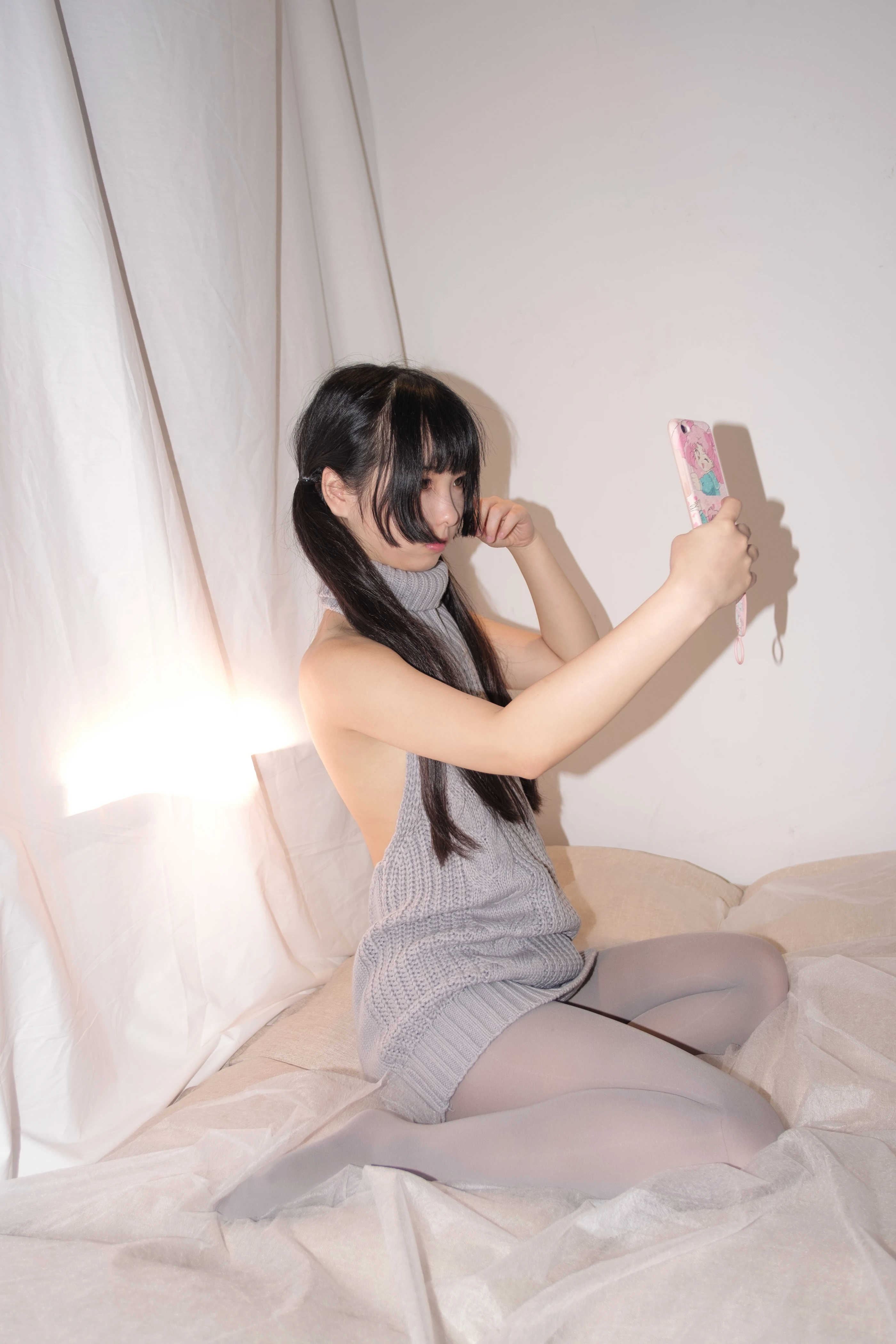 森萝财团 [ALPHA-009] 毛衣灰丝 [98P]插图1